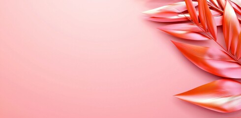 Poster - Illustration of orange glass matte circles. Background design with geometric shapes. Wallpaper with vibrant circle scene. Artistic design with a dynamic style.