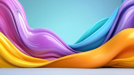 Poster - Abstract gradient background, luxury abstract for a mobile screen concept, phone desktop and wallpaper, background render in 3D, Color design background,