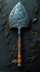 Poster - Forged Fantasy Axe: A Detailed Look at a Medieval Weapon