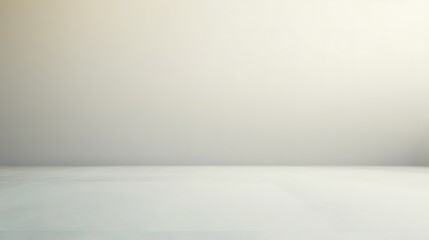 Poster - A plain white wall with a subtle gradient and a white floor, perfect for product photography or as a background for your designs.
