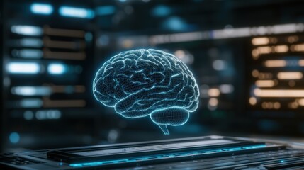 Poster - Scientists Experimenting with Advanced AI Technology