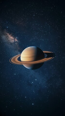 Wall Mural - Amazing views of the planets and the Milky Way