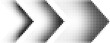 © AnnaPa - Abstract arrow symbol created from dots, halftone effect. Retro halftone style arrow in three sizes illustration. Perfect for web design, digital art, colleges, or any other projects.