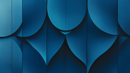 Textured dark blue abstract background with layered shapes