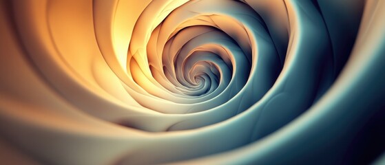 Poster - Abstract blurred background with a vintage geometric texture featuring a spiral design ideal for labels garments or paper card graphics