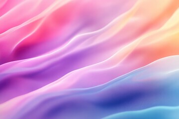 Poster - Softly blurred abstract background featuring vibrant iridescent colors with smooth gradient transitions creating a colorful and dynamic atmosphere