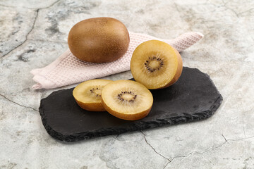 Poster - Tasty sweet yellow Kiwi fruit