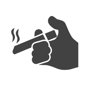 Hand Actions Glyph illustration