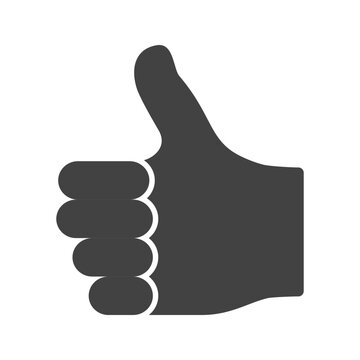 Hand Actions Glyph illustration