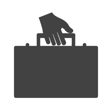 Hand Actions Glyph illustration