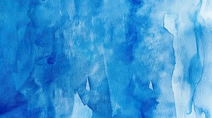 Poster - Blue_gradient_watercolor_gradient_texture_background