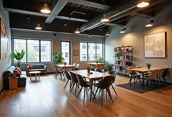 interior of a restaurant