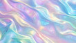 © Yelena - Iridescent Holographic Background a pastel mint to navy gradient