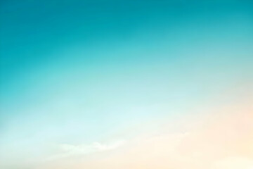gradient light sky blue to light mint abstract background