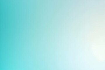 Gradient pastel blue to light mint abstract background