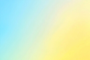 gradient light yellow to baby blue abstract background