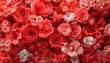© pisan - Stunning Valentine's Day Bouquet of Red and Pink Roses, Perfect for Romance and Love, Romantic Flower Arrangement, Red Rose Bouquet, Pink Roses, Valentine's Day Gift, Floral Arrangement, Beautiful