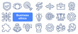 © Jefri - Business ethics and core values editable stroke icon set