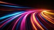 © FoxGrafy - Vibrant light trails creating dynamic motion effects