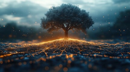 Wall Mural - the tree of life