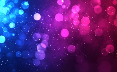 Poster - BLUE PURPLE PINK ABSTRACT LIGHT EFFECT 3D Wallpaper