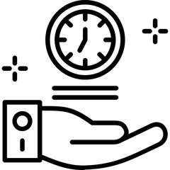 Poster - Save Time Icon