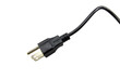 © Parichart - Black power plug isolated on transparent background.