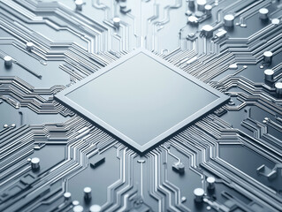 Poster - Close-up of a computer circuit board.