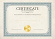© Harrison - Ivory Victorian Vintage Achievement Certificate