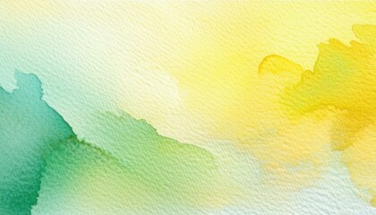 Yellow, Green and Blue mix background. abstract watercolor texture background. Watercolor hand-painted yellow and turquoise watercolor background business card