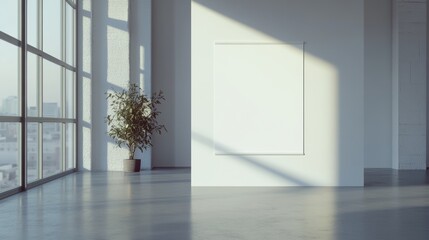 Poster - Bright Modern Open Space Office Interior