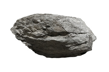 Wall Mural - rock isolated transparency background.