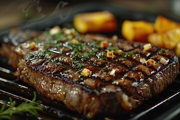 Wall Mural - Juicy Grilled Steak