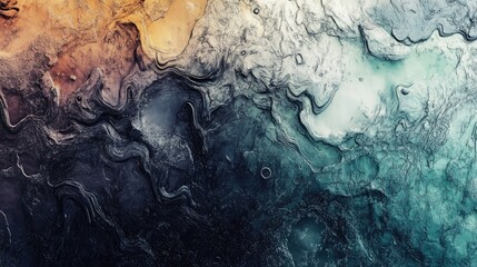 Poster - Abstract Colorful Fluid Art Background Texture Design