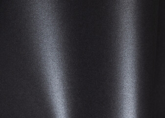 Aufkleber - Black paper with a textured surface and minimalist monochrome background. Featuring dark, elegant waves and twisted stripes, the design offers a glossy reflection with a subtle