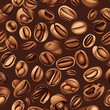 © Rani - coffee bean illustration pattern background