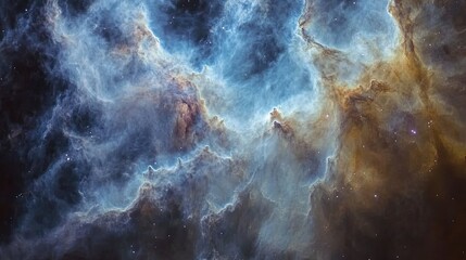 Wall Mural - stary night cosmos. universe science astronomy. colorful space galaxy cloud nebula. illustration for