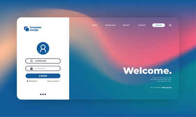 Colorful Registration & Login Forms: Eye-Catching Gradient Designs