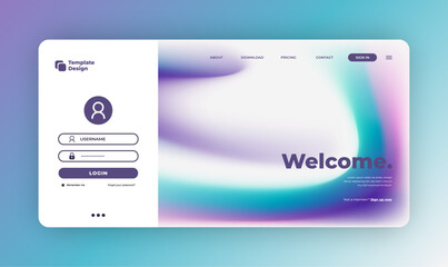 Stylish Registration Templates: Gradient Sign-Up and Login Forms
