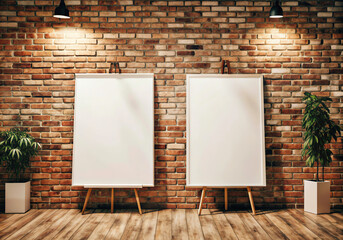 Two blank canvases ready for your story. What will you create?