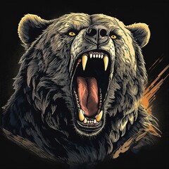 head of a bear