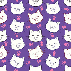 cat, animal, cartoon, vector, icon, dog, set, baby, pattern, head, illustration, pet, kitten, cute, seamless, art, face, design, collection, animals, 