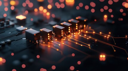 Poster - a network of interconnected computers with ai powered defenses, forming a secure ecosystem against c