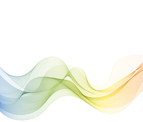 Wall Mural - colorful abstract wave. presentation template. decor for shell brochures, flyers, postcards. layout for an advertising banner. Eps 10