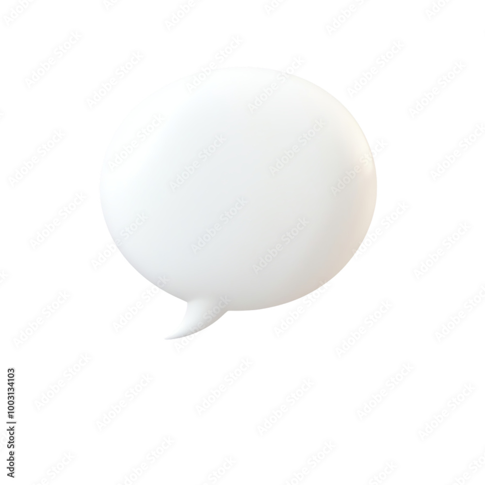 White speech bubble on transparent background. transparent background ...