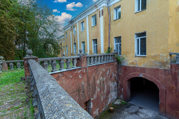 Wall Mural - Abandoned old castle in Olyka village. Ukraine