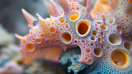 Wall Mural - abstract fractal structure - macro photography