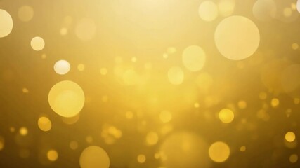 Poster - Golden particles background floating and shimmering. Use this for awards ceremony, holiday celebration, or any project that needs a touch of elegance