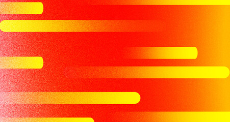 Poster - Red background with yellow lines, background with noise