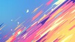 © Koplexs-Stock - Abstract Background with Diagonal Strokes of Color